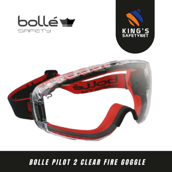 Bolle Pilot 2 Clear Fire Goggle