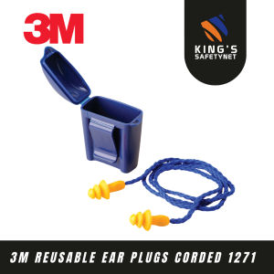 3M™ Reusable Ear Plug 1271, Corded