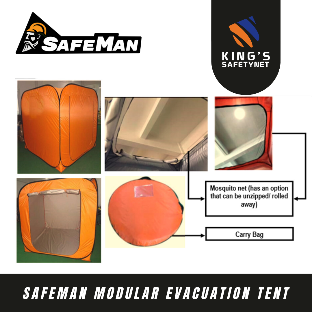 SAFEMAN MODULAR EVACUATION TENT