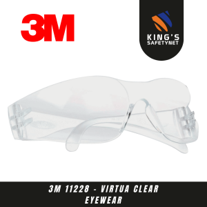 3M™ Virtua™ Protective Eyewear 11228-00000-100 Clear Uncoated