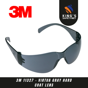 3M 11327 - Virtua Gray Hard Coat Lens Safety Eyewear