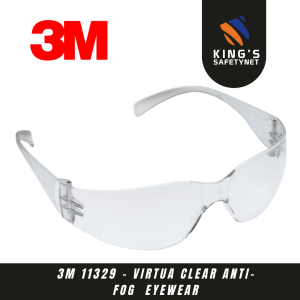3M 11329 - Virtua Clear Anti-fog  Eyewear