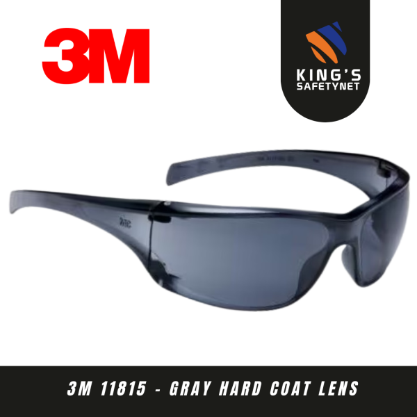 3M 11815 - Gray Hard Coat Lens Safety Eyewear