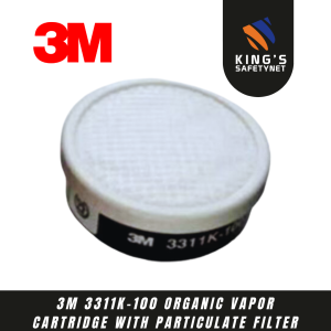 3M 3311K-100 Organic Vapor Cartridge with Particulate Filter