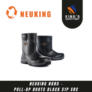 Neuking NK85 - Pull-up Boots Black S1P, SRC