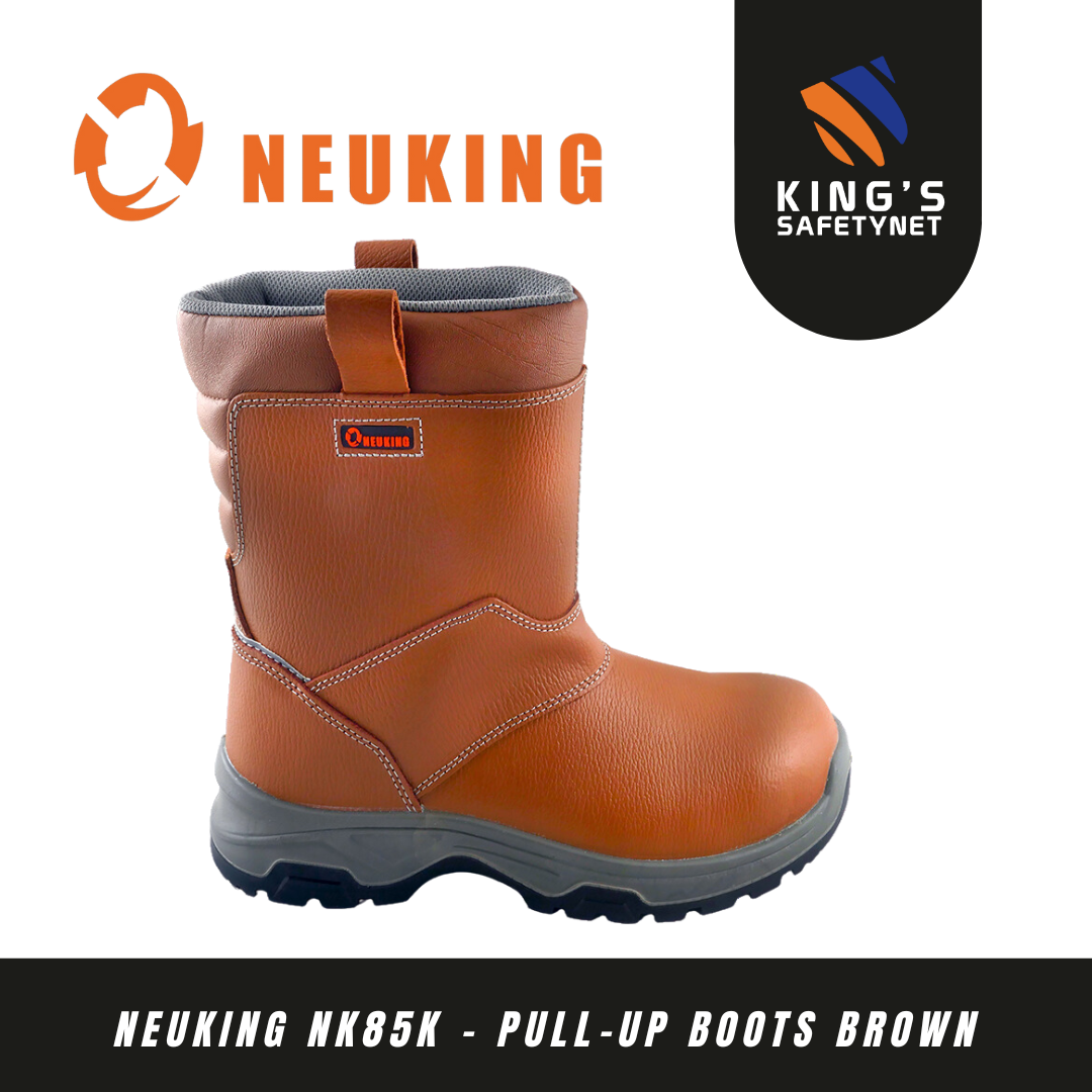 NK85K - Pull-up Boots Brown by Neuking