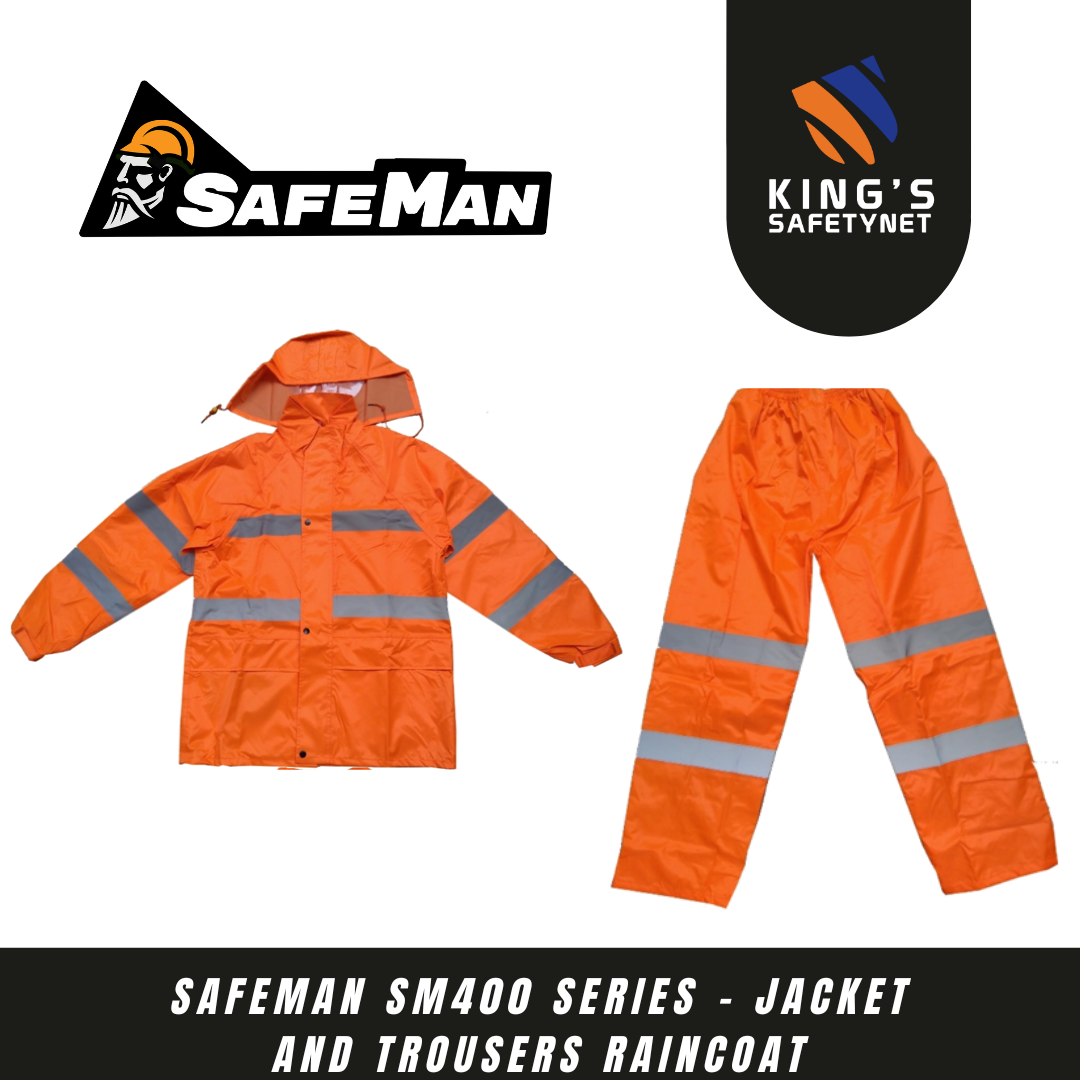 SAFEMAN SM400 SERIES - Jacket and Trousers Raincoat
